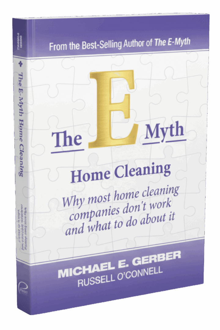 3D transparent cover of The E-Myth Home Cleaning Business by Michael E. Gerber & Russell O’Connell